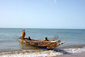 Pêche en mer au Sénégal